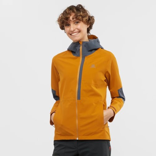 Salomon Outrack Waterproof 2.5L Women's Shell Jackets Mango | CA 7N31